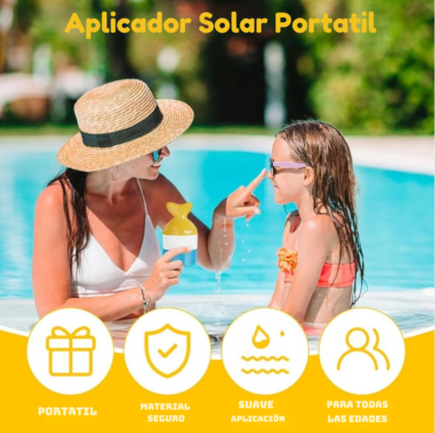Dispensador Solar Portatil
